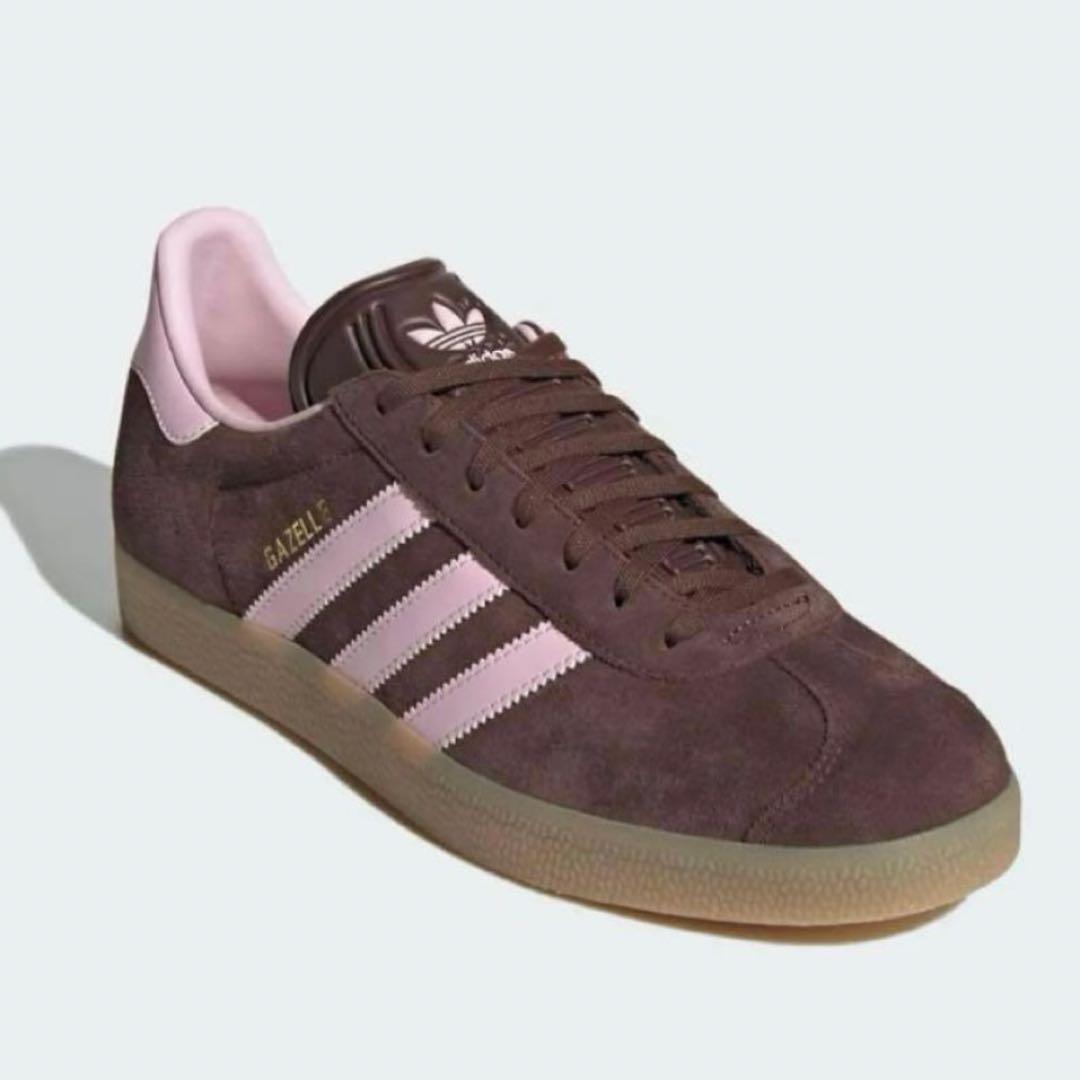 【最終値下げ】adidas GAZELLE 24cm ブラウン ピンク