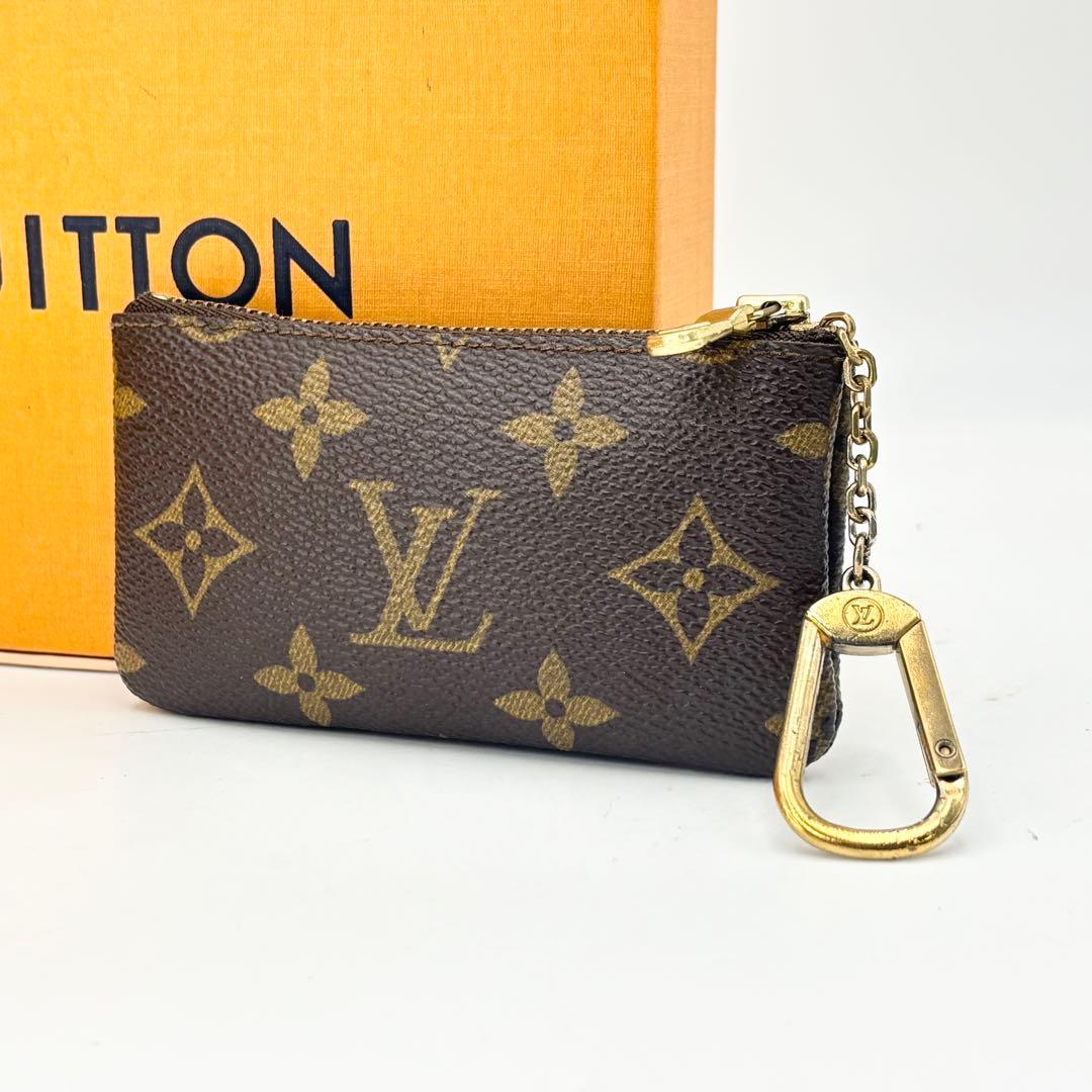 ▲LOUIS VUITTON ヴィトン モノグラム ポシェット クレ キーケース