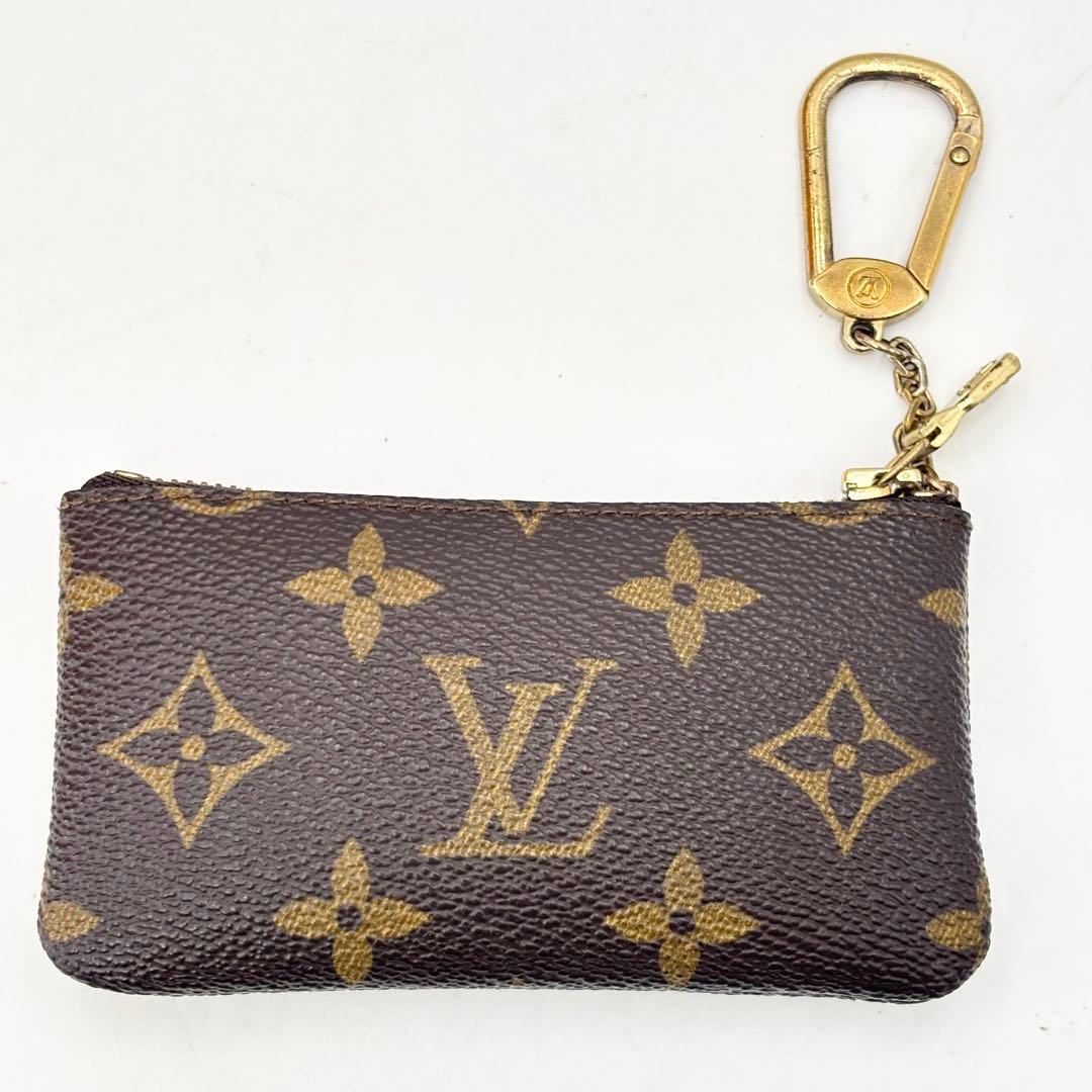 ▲LOUIS VUITTON ヴィトン モノグラム ポシェット クレ キーケース