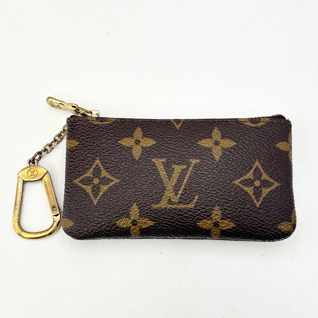 ▲LOUIS VUITTON ヴィトン モノグラム ポシェット クレ キーケース
