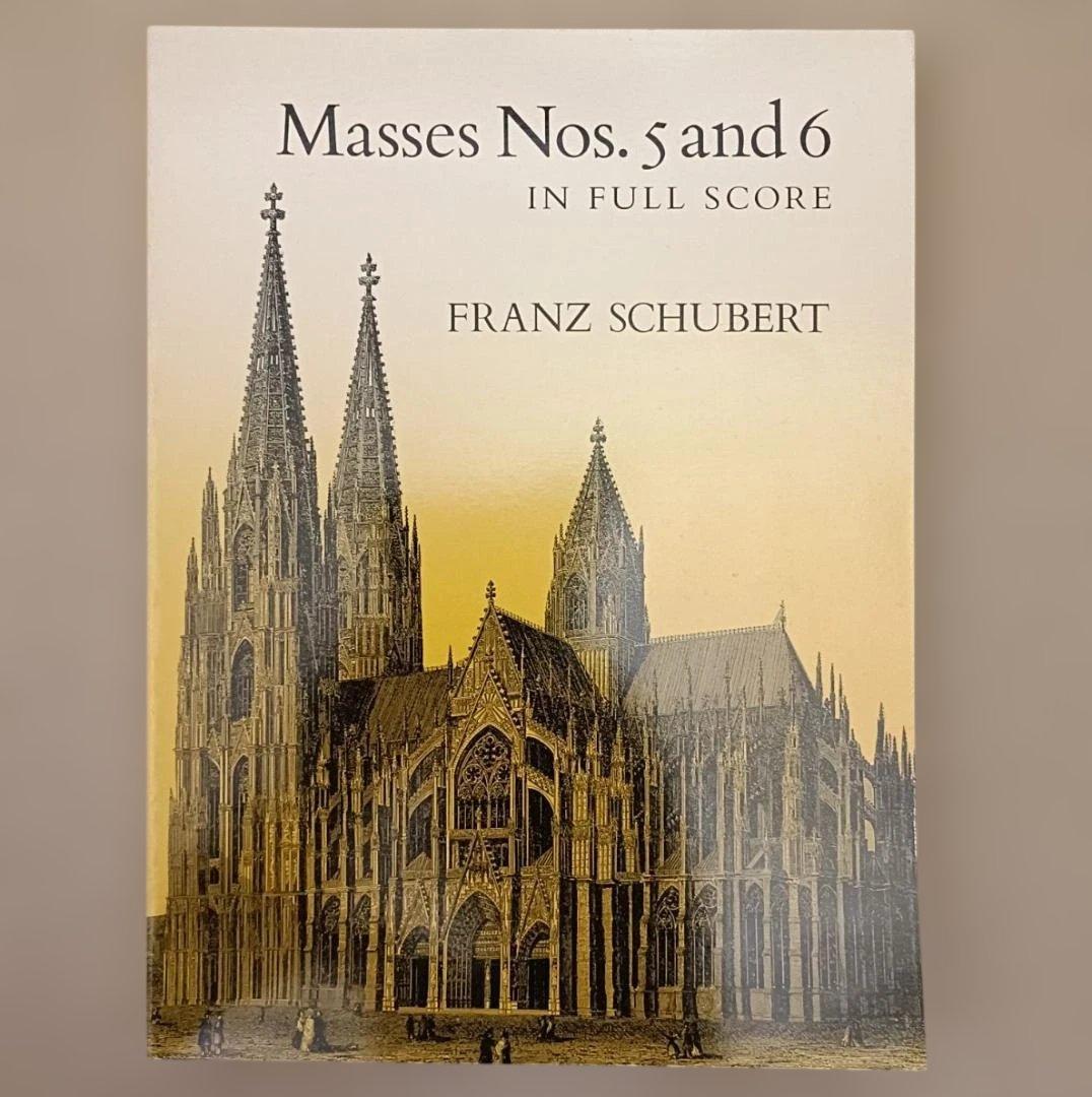 【大型スコア】シューベルト：ミサ曲第5番・ミサ曲第6番 フルスコア