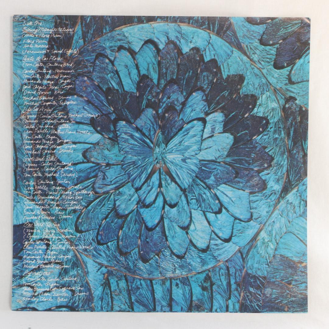 英LP Santana Borboletta UKオリジ 両面マト1の初回プレス