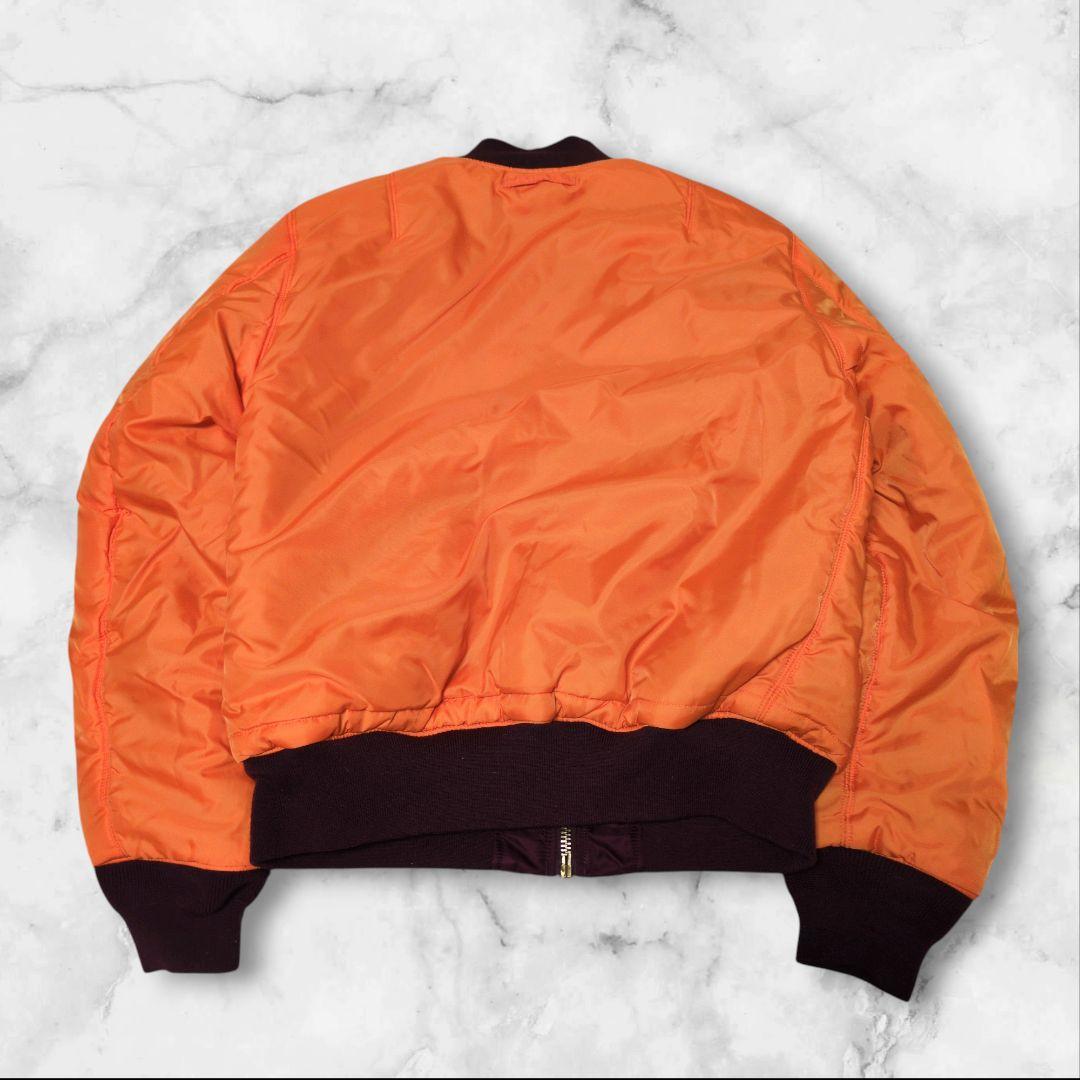 極美品♢アルファインダストリーズ MA-1 リバーシブル ボルドー XL 希少