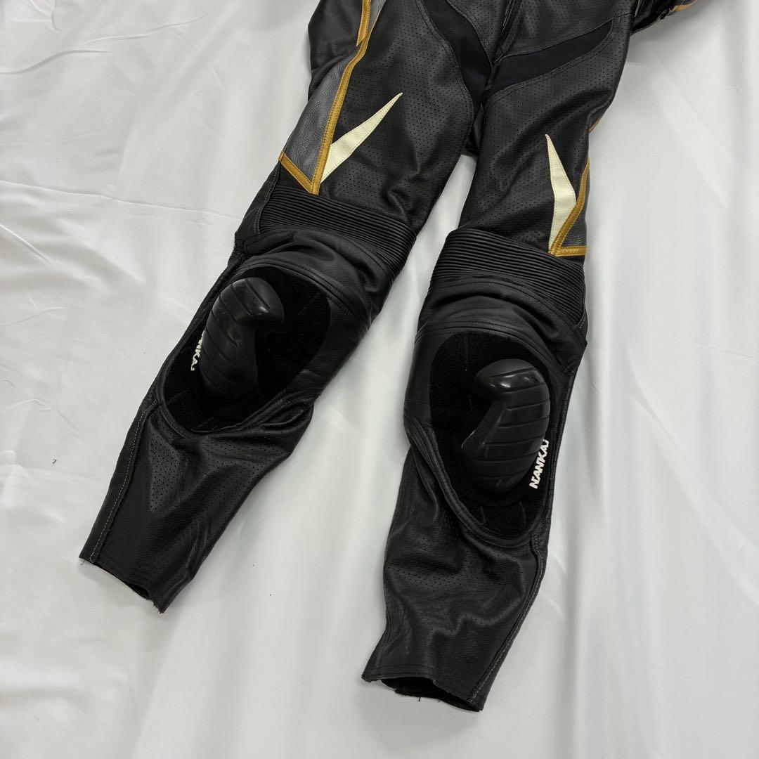 【正規品】MFJ公認 レザーレーシングスーツ 革ツナギ ナンカイ 南海 Lサイズ