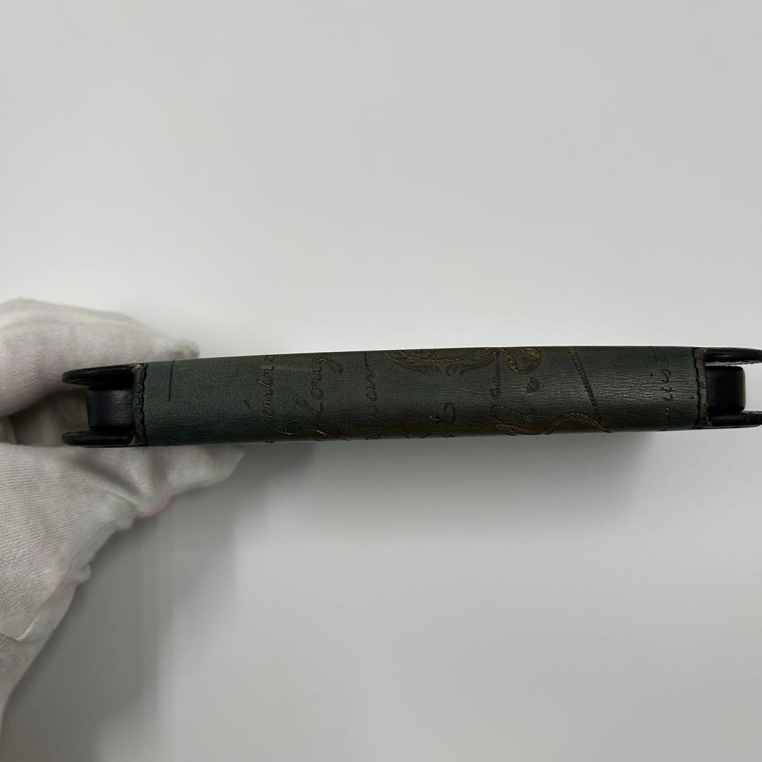 希少レア【ベルルッティ】iPhone14promaxケース カリグラフィー 手帳