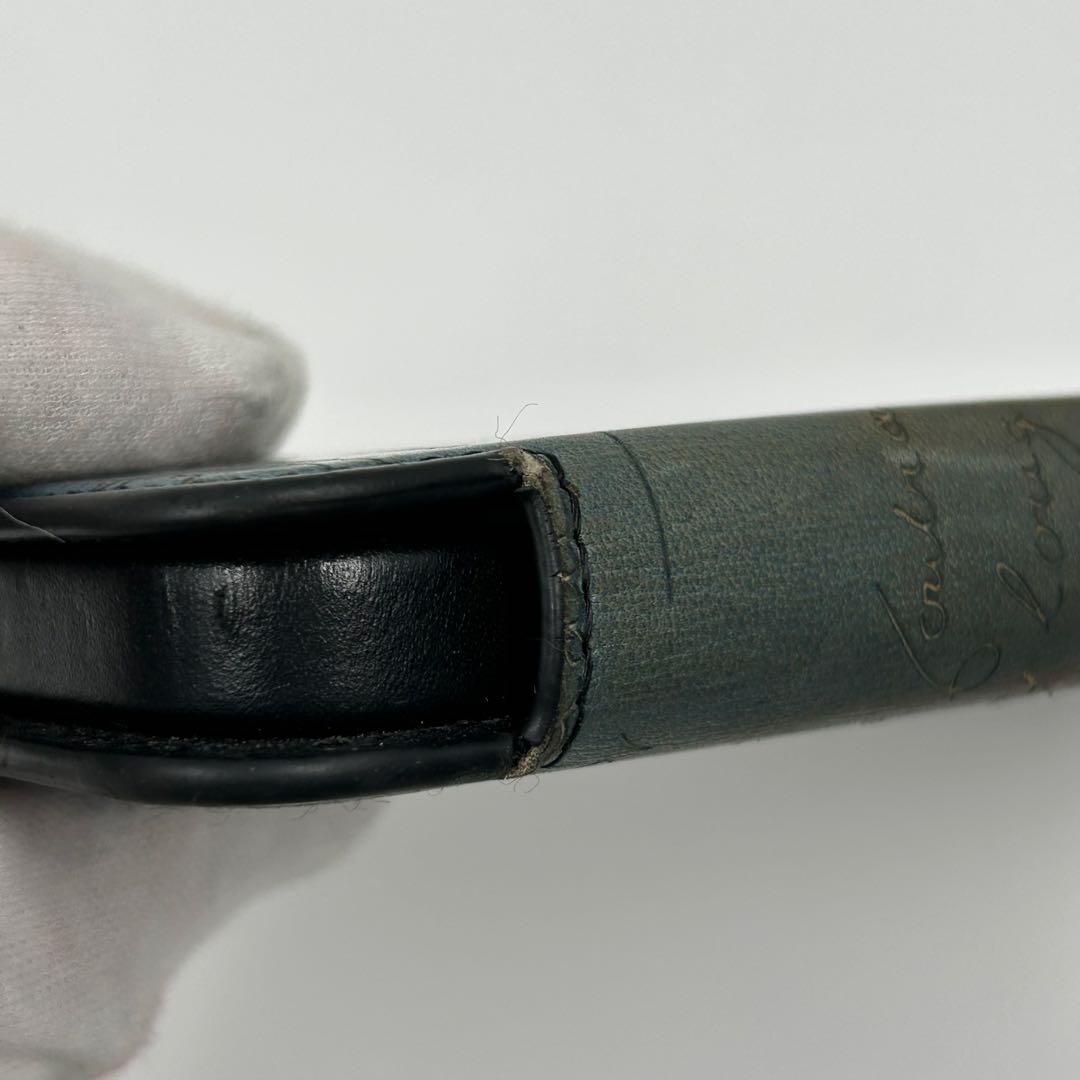 希少レア【ベルルッティ】iPhone14promaxケース カリグラフィー 手帳