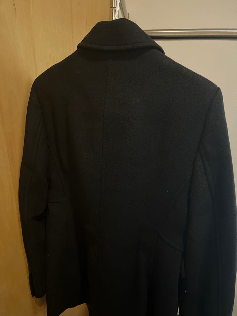 ZARA ウール混紡ショート丈ダブルブレストコート L