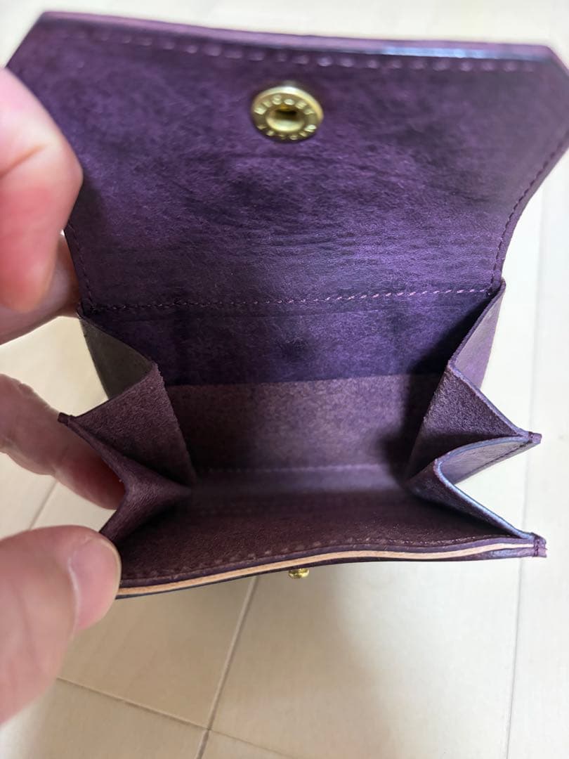 ⭐︎超美品⭐︎BEERBELLY 二つ折り財布 パープル