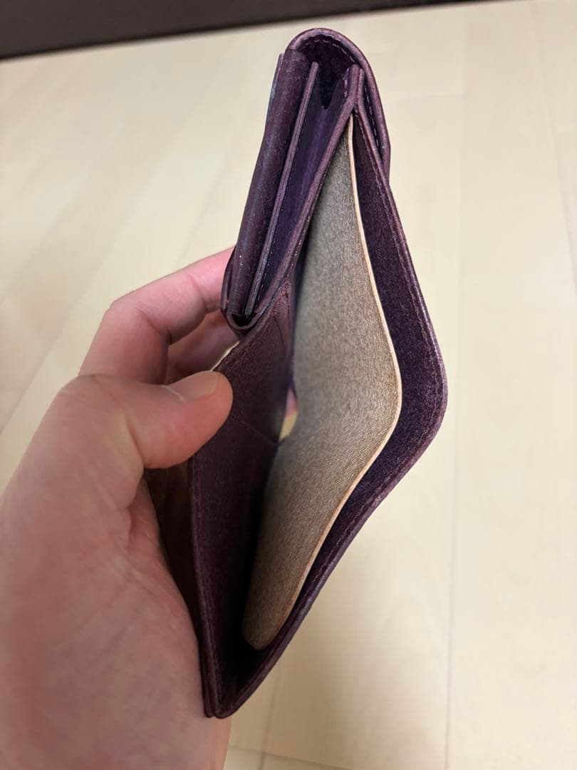 ⭐︎超美品⭐︎BEERBELLY 二つ折り財布 パープル