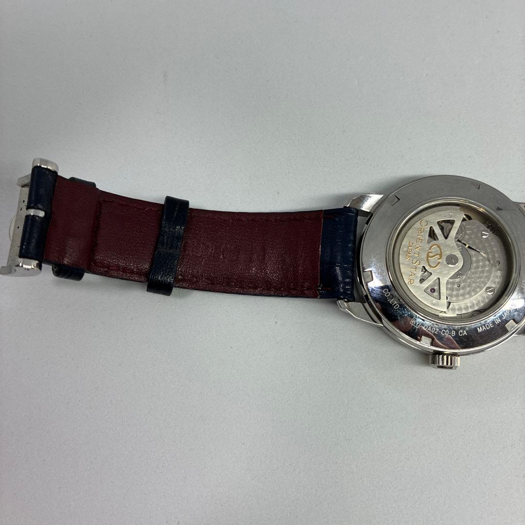 【稼働良好】オリエントスター オープンハート パワーリザーブ 裏スケ