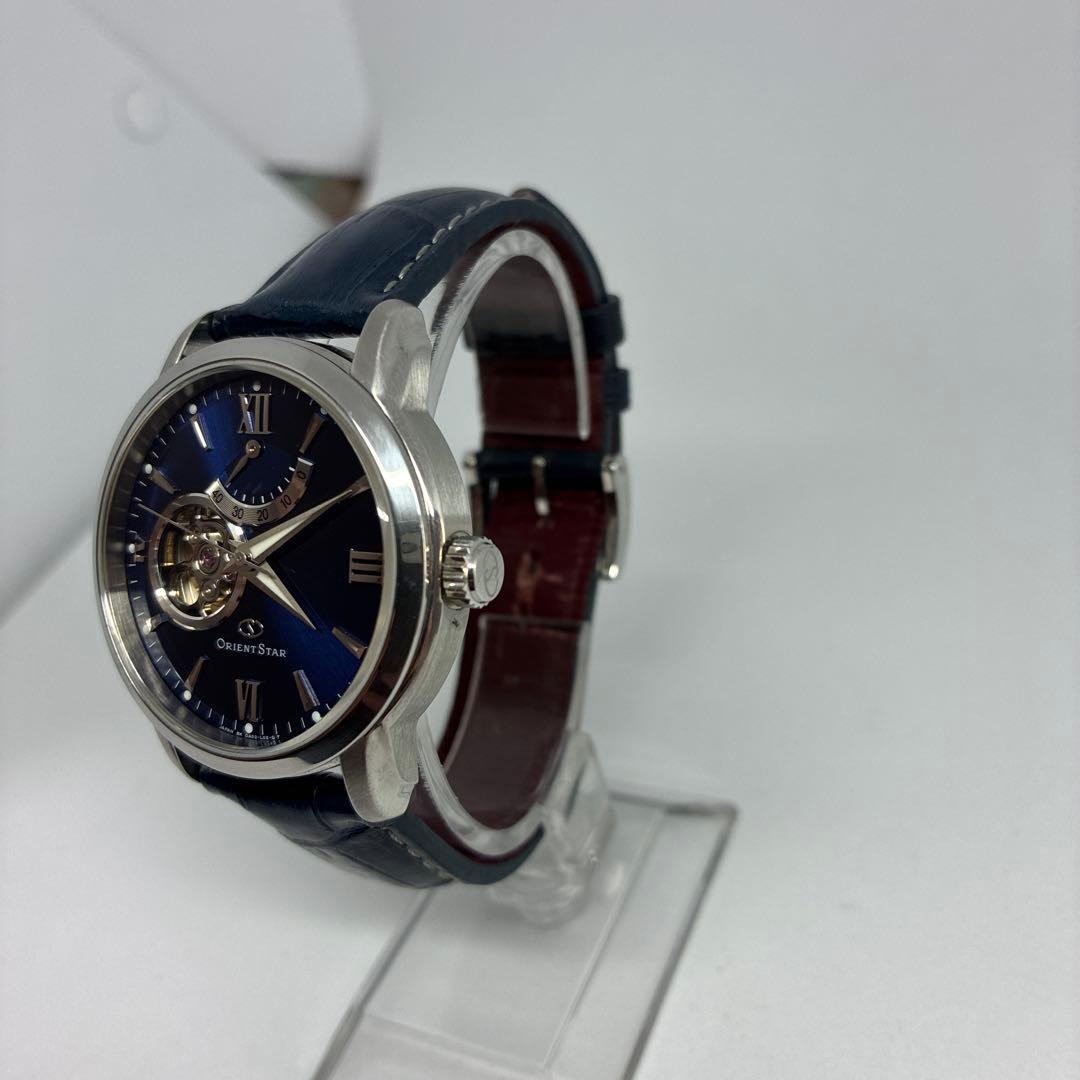 【稼働良好】オリエントスター オープンハート パワーリザーブ 裏スケ