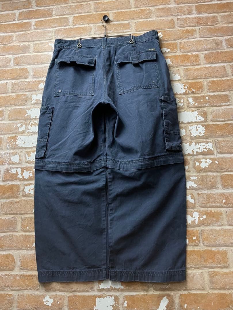 90s OLD NAVY カーゴパンツ オールドネイビー　2way ネイビー