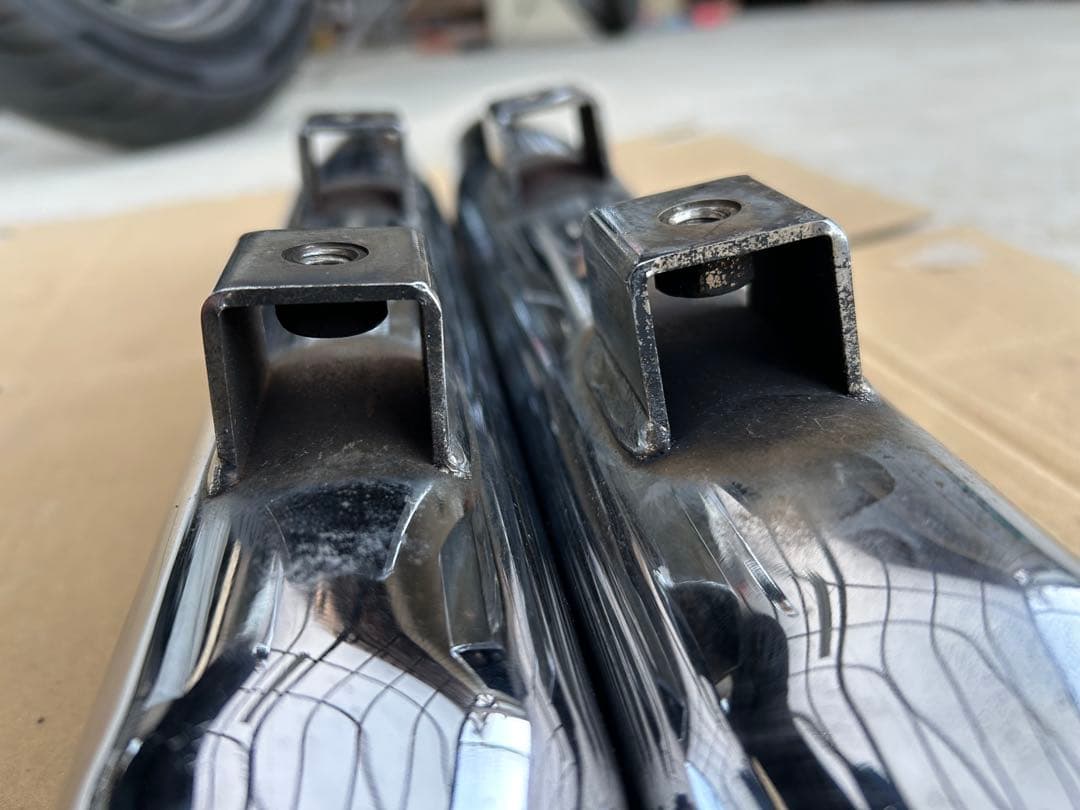 スポーツスター　クロームワークス　2.5インチ　スリップオンマフラー　ハーレー