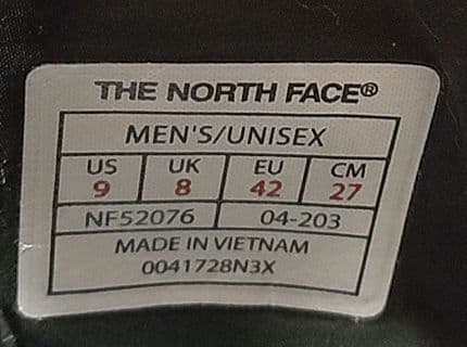 THE NORTH FACE ノースフェイス ブーツ 黒 27.0cm 即日発送