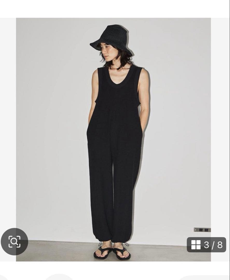 TODATIFUL 黒 オールインワン 38