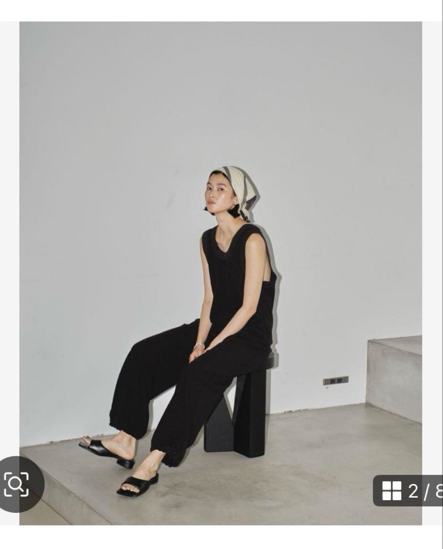 TODATIFUL 黒 オールインワン 38