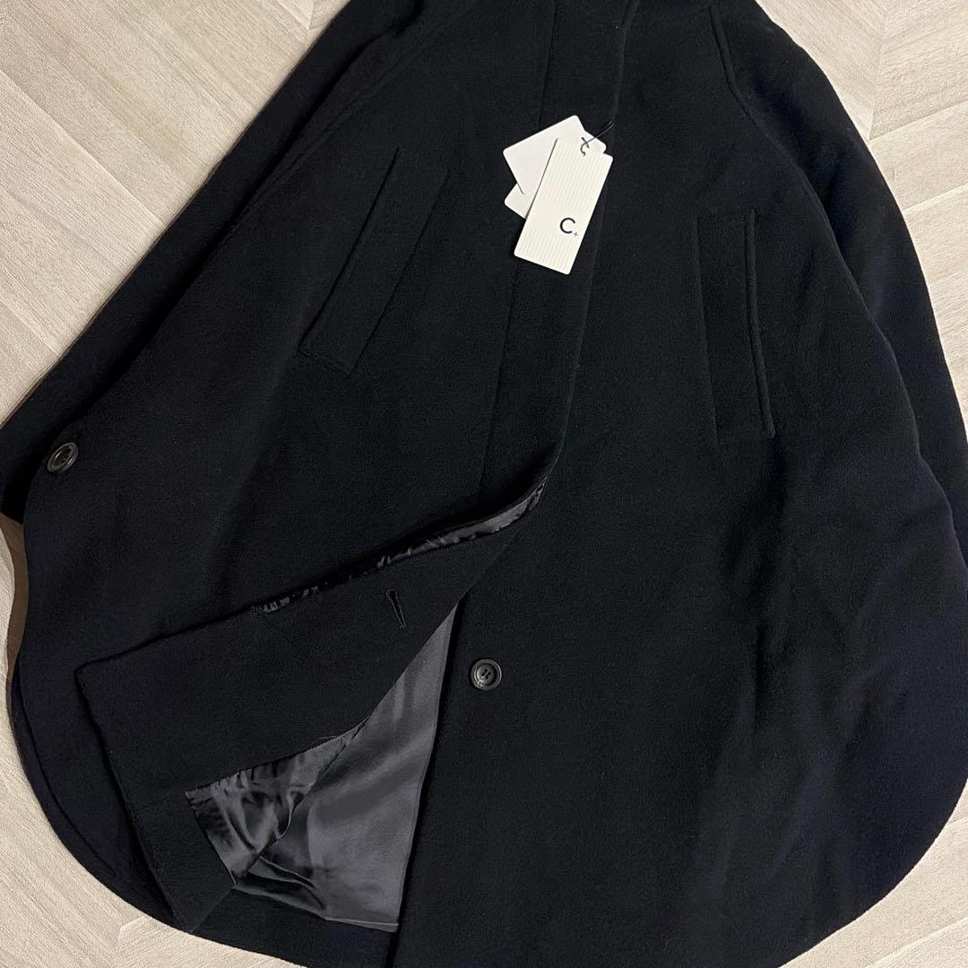 年末セール✨新品✨C＋ ファスサンファール 定価5,3万 ポンチョ コート