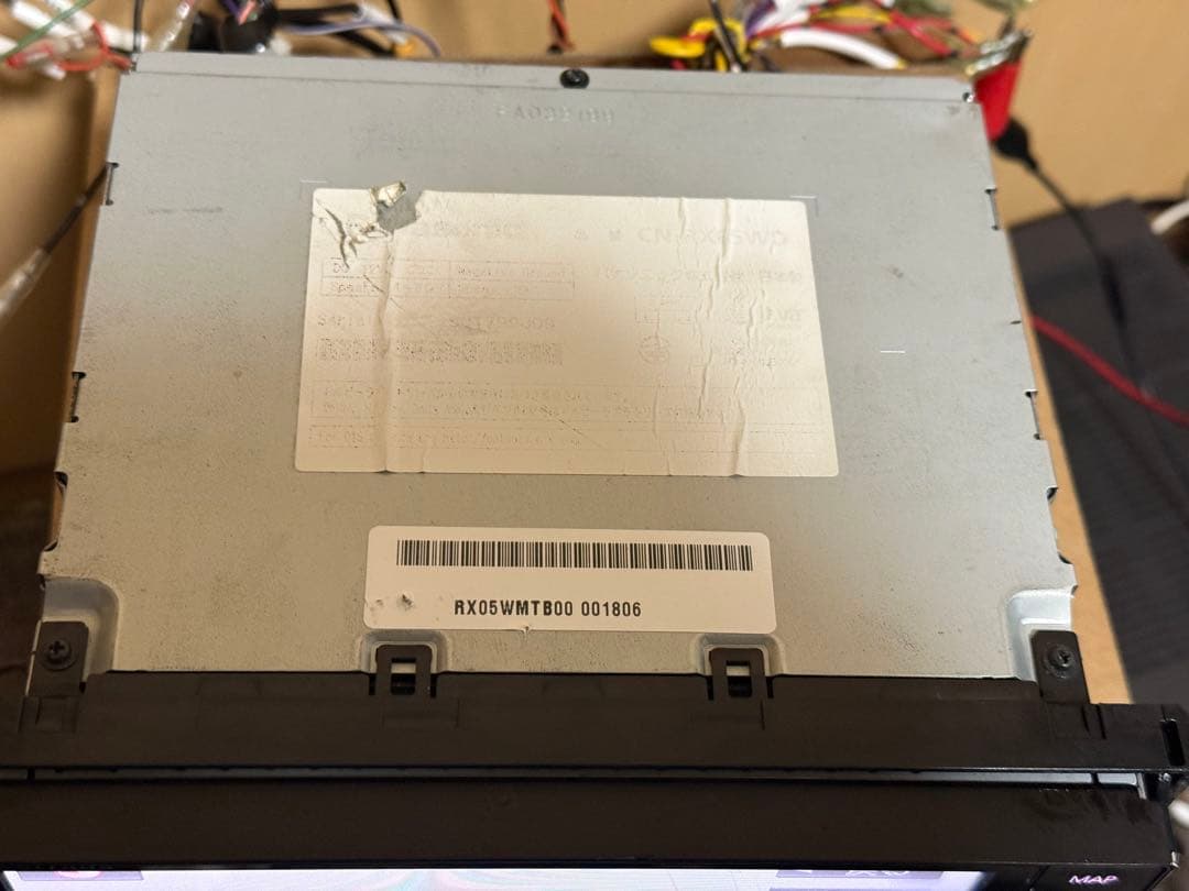 Panasonic CN-RX05WDカーナビ map data 2018