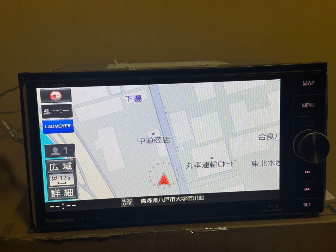 Panasonic CN-RX05WDカーナビ map data 2018