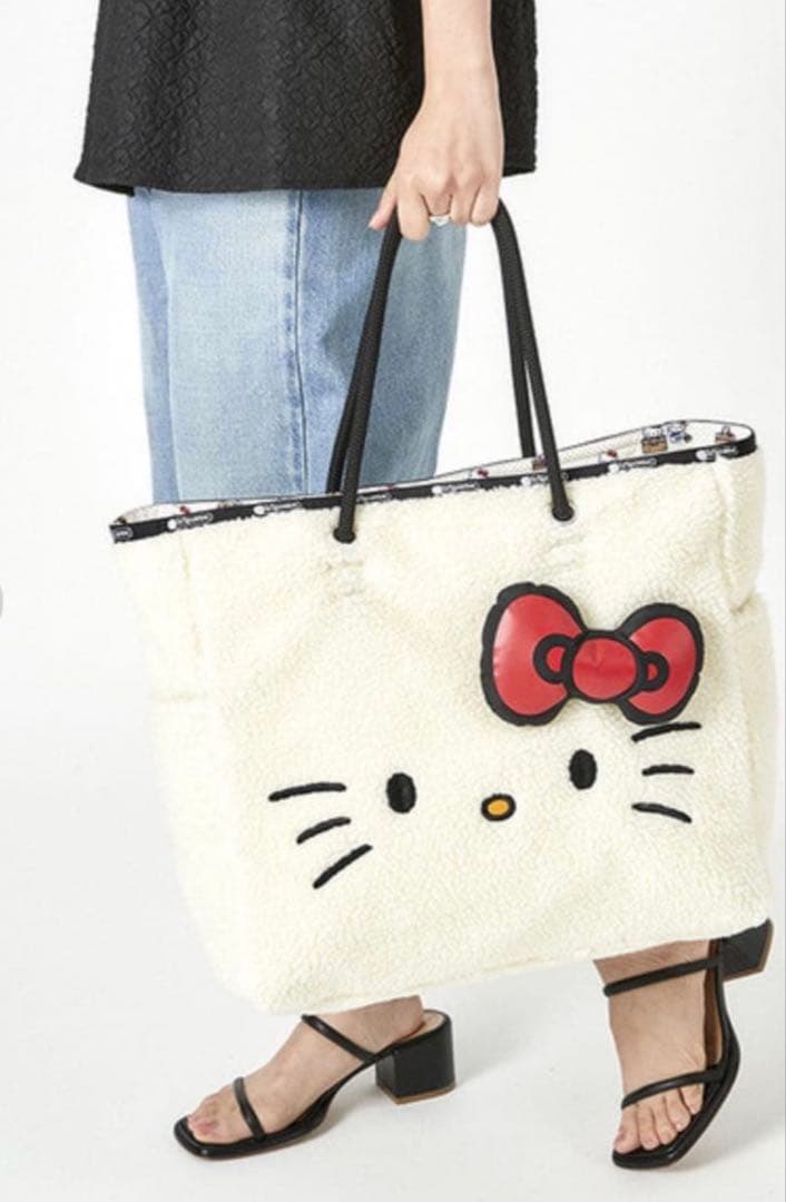 未使用✨レスポートサック×ハローキティ50周年記念トートバッグ