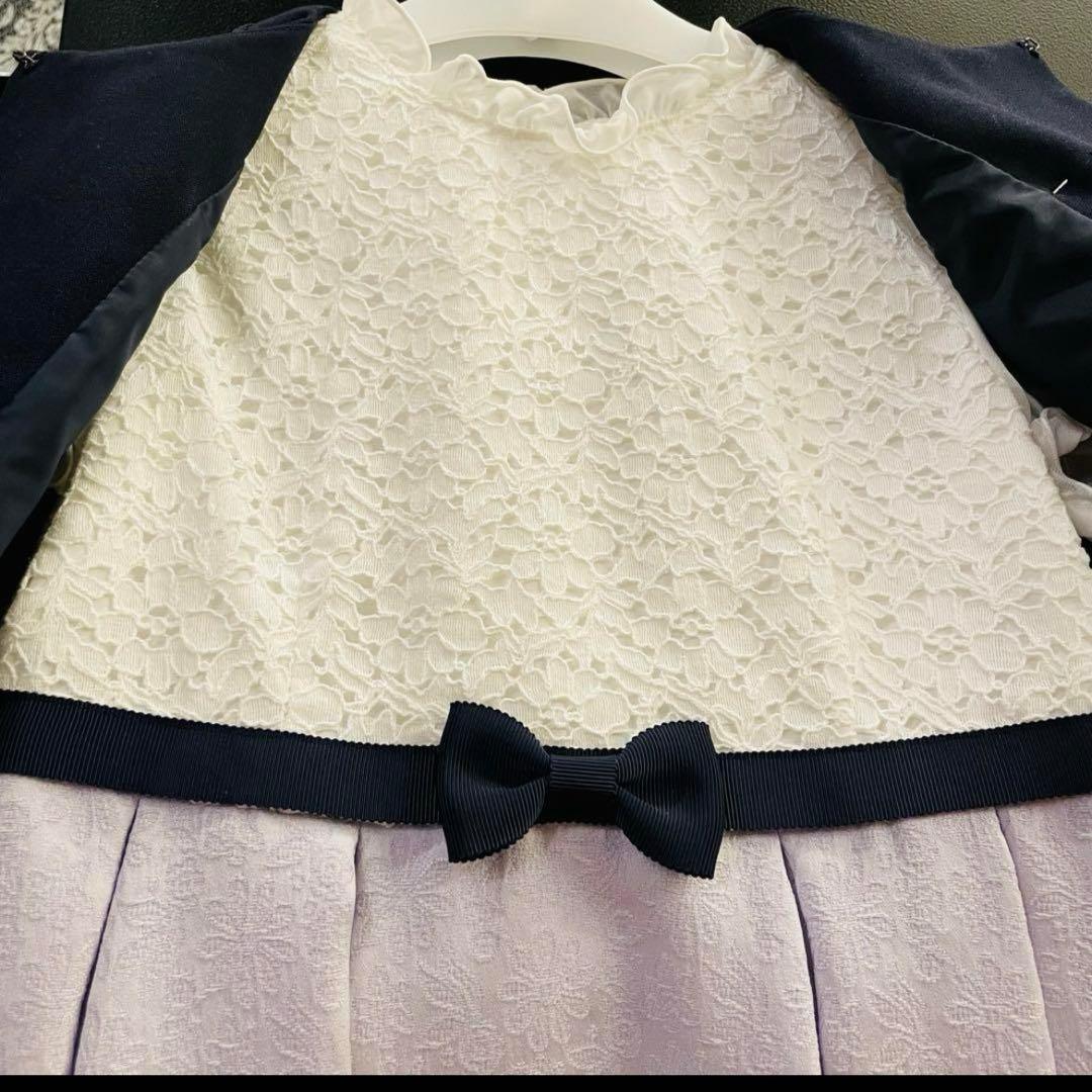 ショパン　ワンピース　パープル　115㎝　七五三 セレモニー　ワンピース