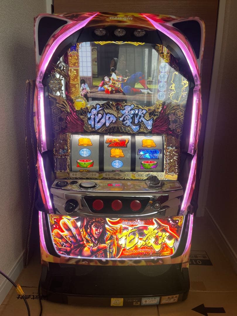 花の慶次 スロット実機　これより我ら修羅に入る