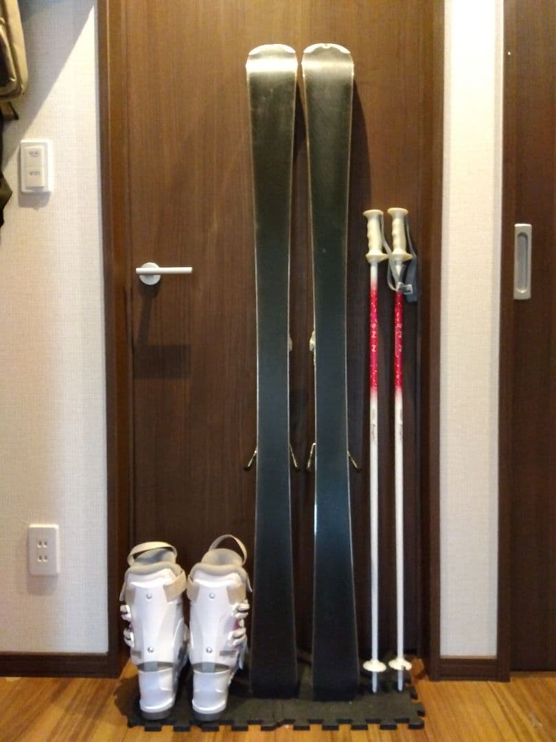 美品【ハイエンド】VOLKL レディース スキーセット メンテ・WAX済み✔