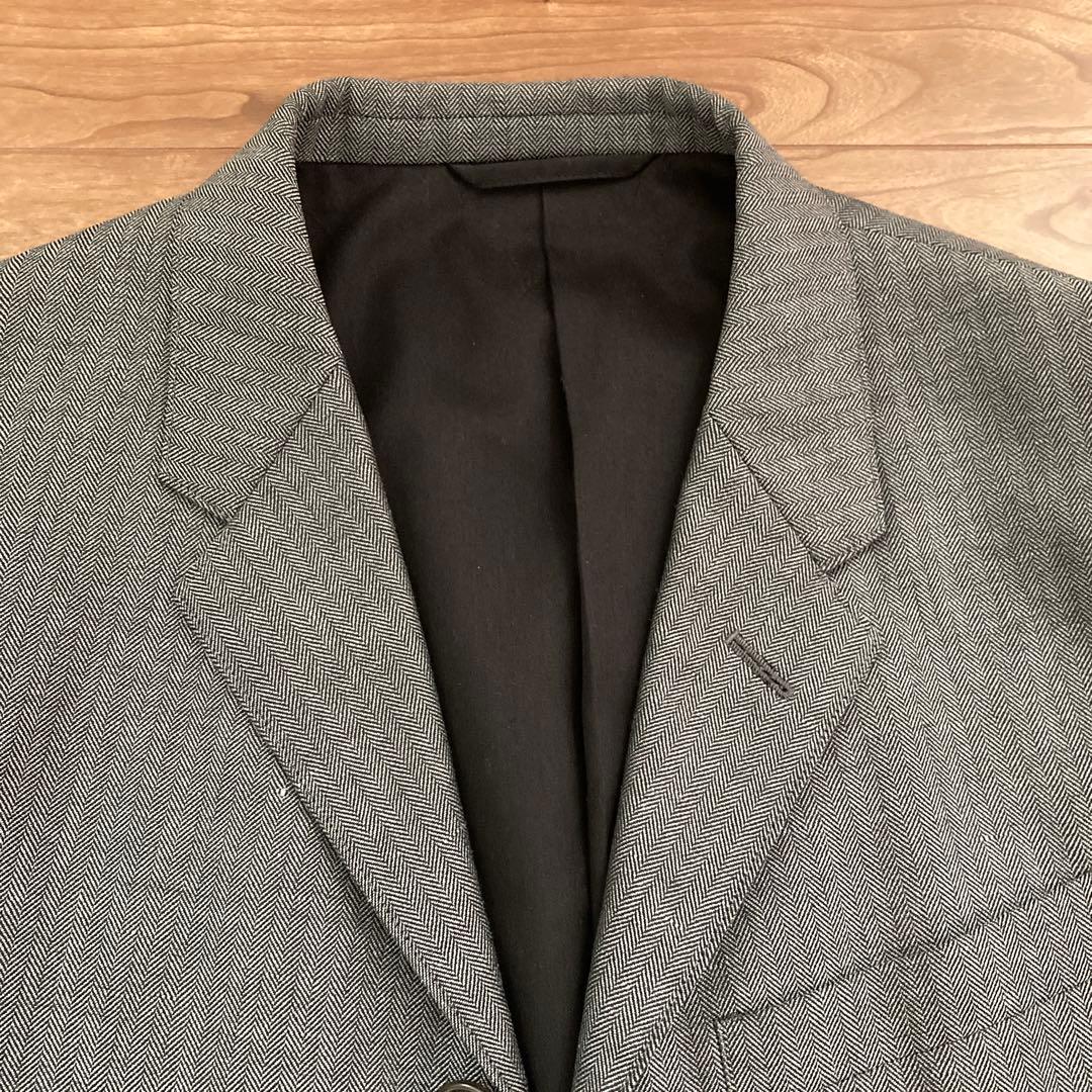 Margaret Howell ヘリンボーン スーツ 3つボタン