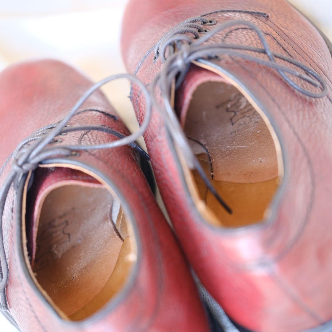 AldenオールデンCDIプレーントゥ#308バーガンディ95C