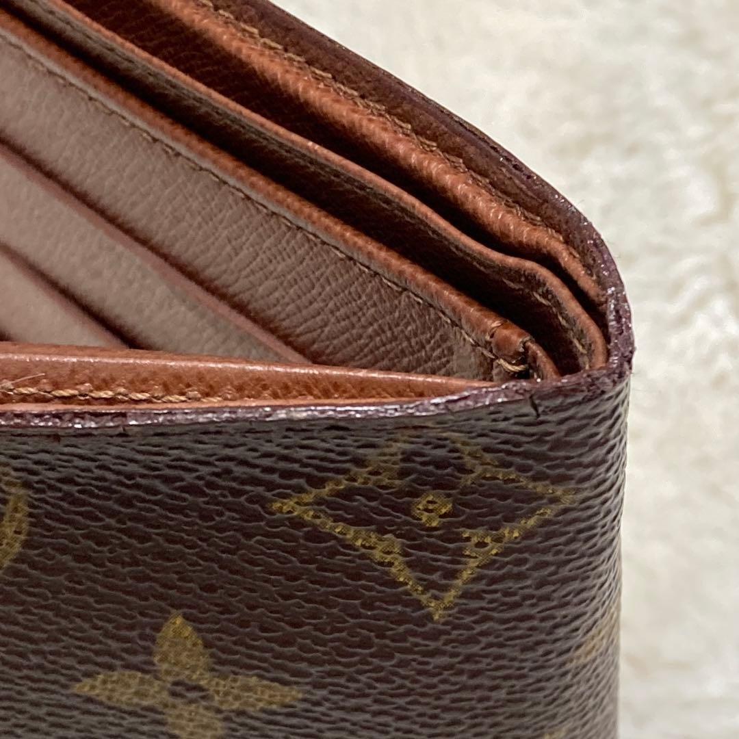 B*様 ルイヴィトン　二つ折り財布　ポルトフォイユ・マルコ　モノグラム　M616