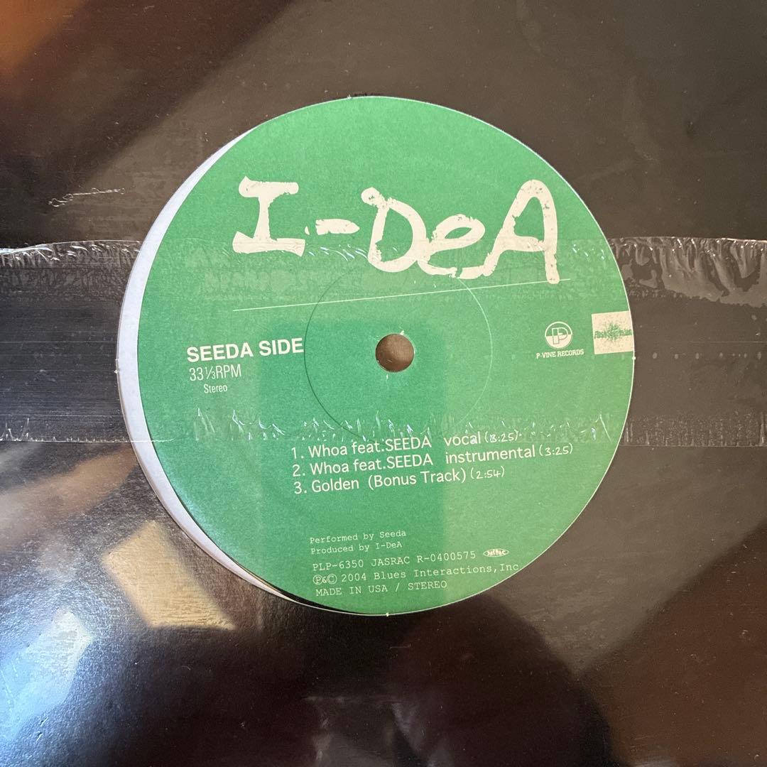 I-DeA 暴風雨　Whoa レコード　未開封　シールド