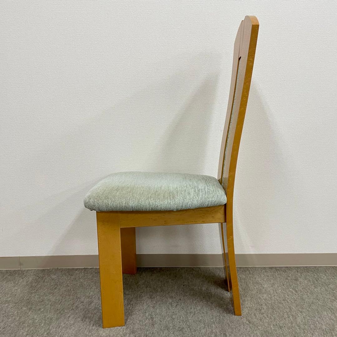 大塚家具【松創】(府中) ダイニングチェア \"バーズアイメイプル\"