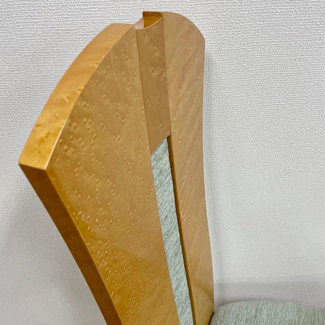 大塚家具【松創】(府中) ダイニングチェア \"バーズアイメイプル\"