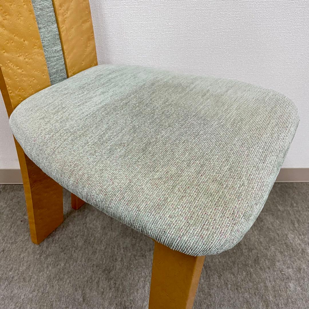 大塚家具【松創】(府中) ダイニングチェア \"バーズアイメイプル\"