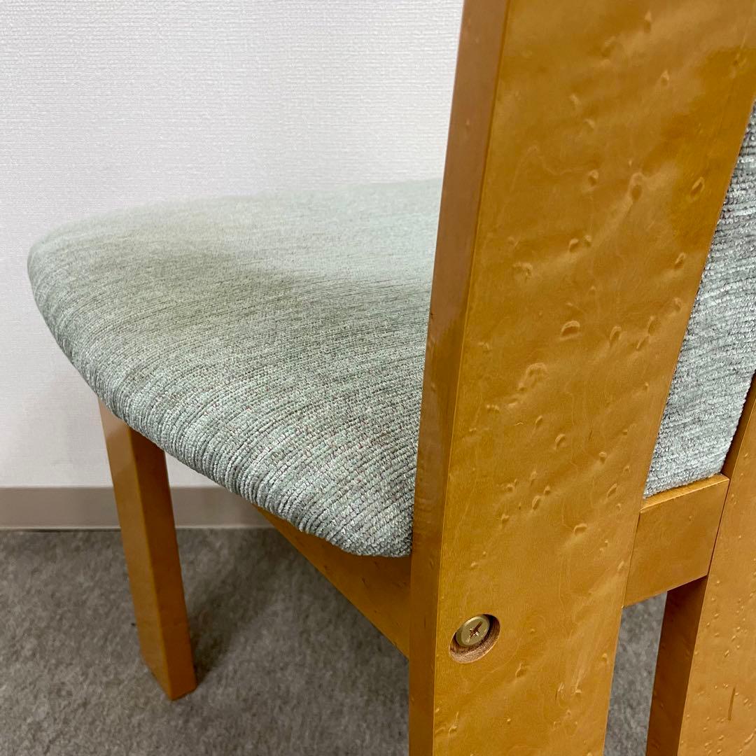 大塚家具【松創】(府中) ダイニングチェア \"バーズアイメイプル\"