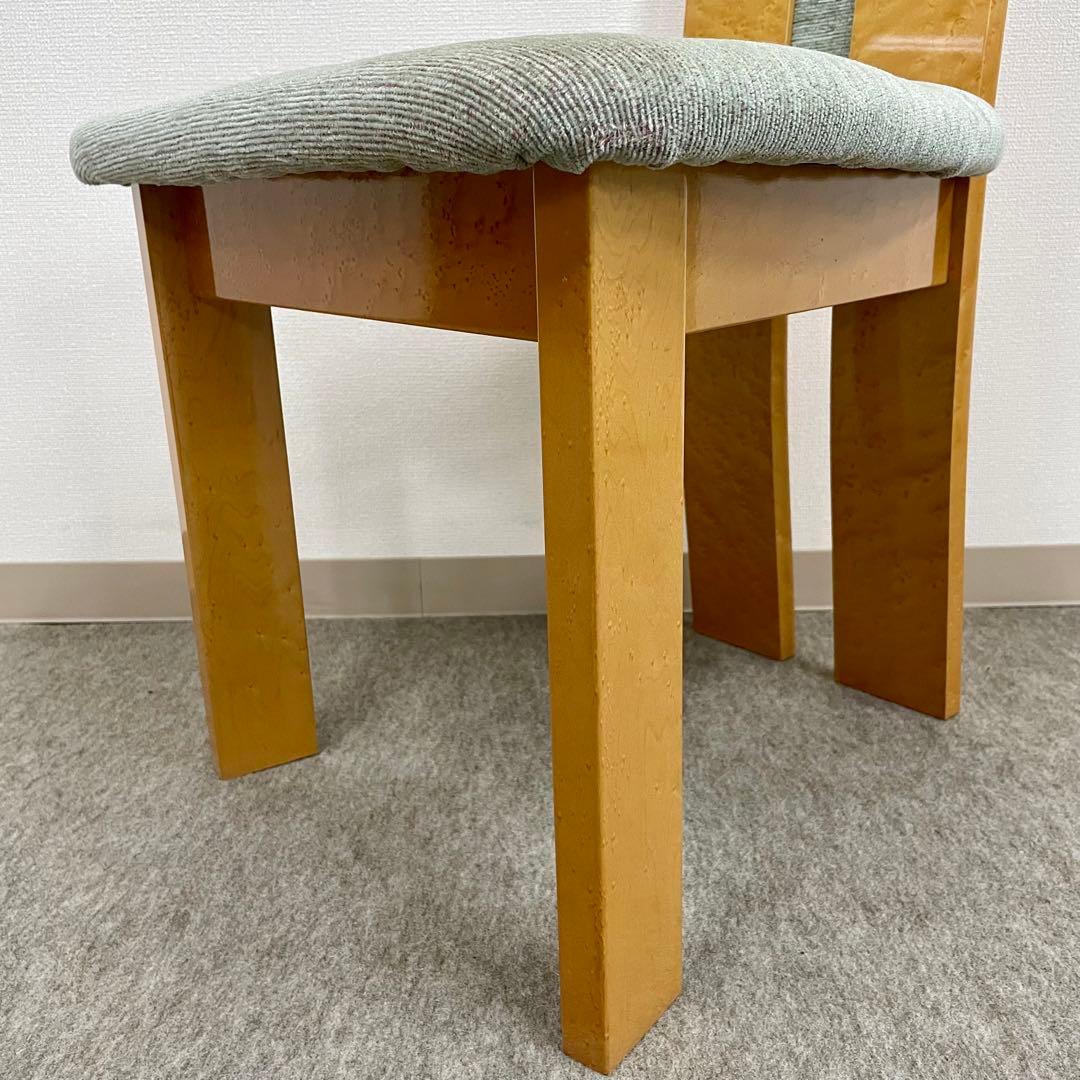 大塚家具【松創】(府中) ダイニングチェア \"バーズアイメイプル\"