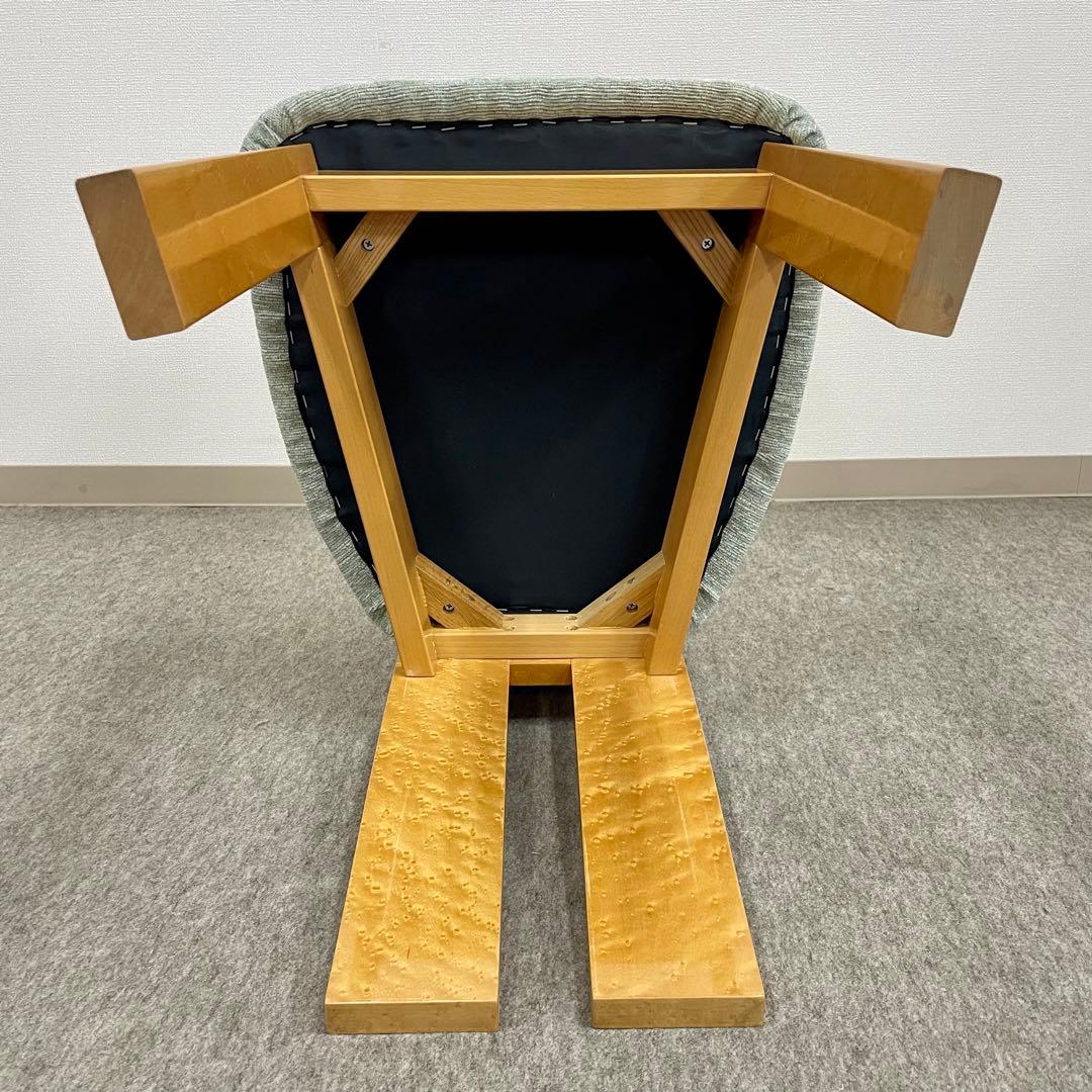 大塚家具【松創】(府中) ダイニングチェア \"バーズアイメイプル\"