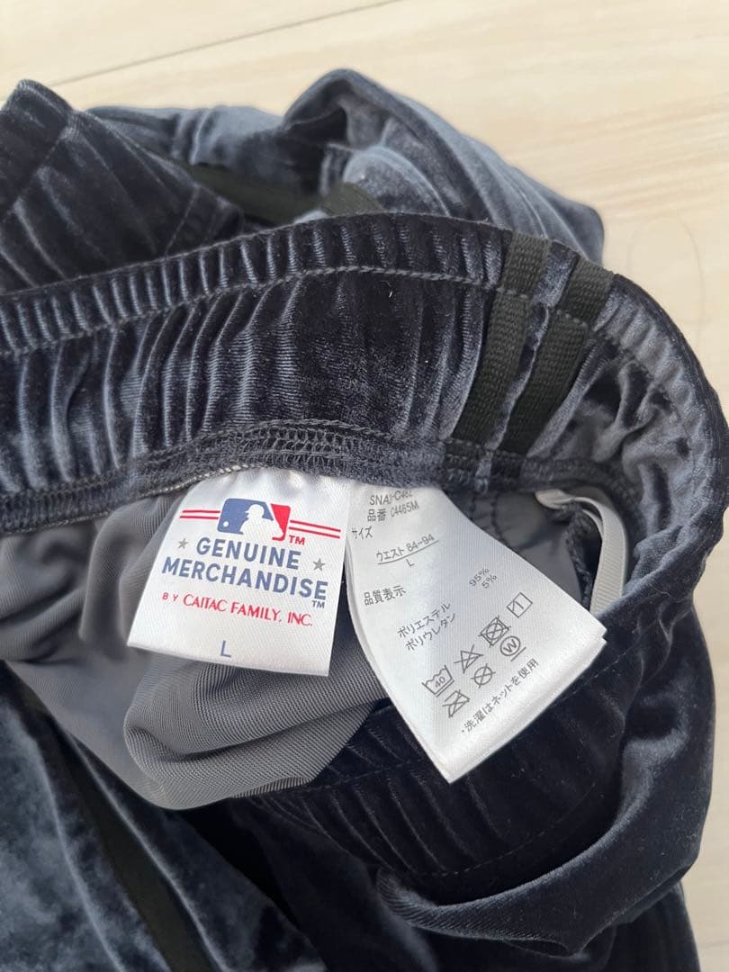 ニューヨークヤンキース　ベロアジャージ　セットアップ