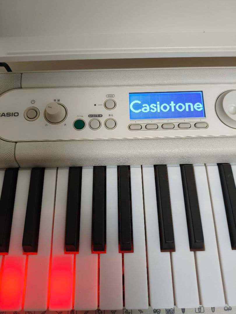 カシオ　電子キーボード　LK-530 2024年製 スタンド　イス付き