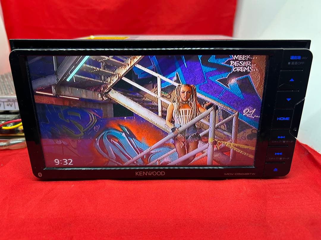 ⭐︎美品⭐︎KENWOOD 2024春地図　MDV-D504BTW 新品バックカメラ