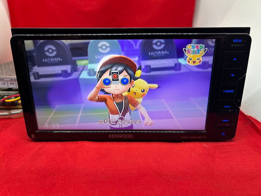 ⭐︎美品⭐︎KENWOOD 2024春地図　MDV-D504BTW 新品バックカメラ