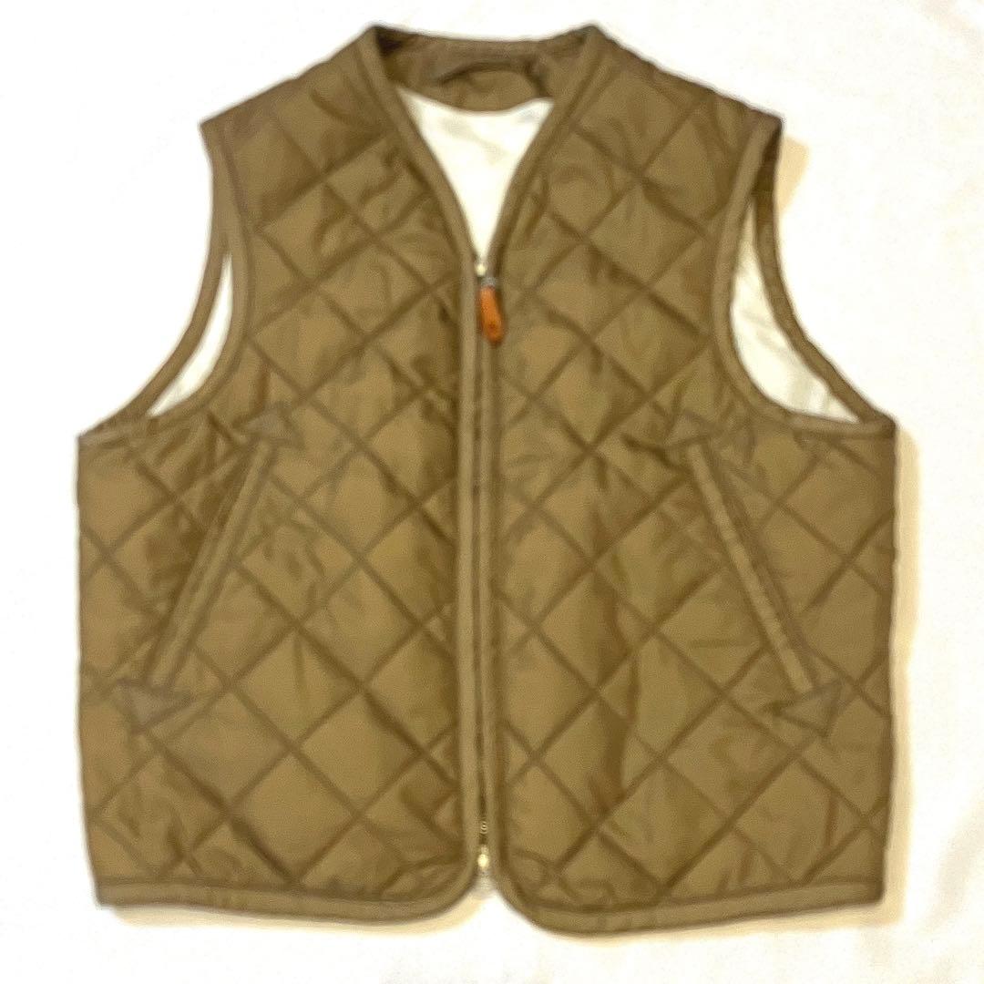 美品⭐️45R ナイロンキルティングベスト　プリマロフトサイズ1