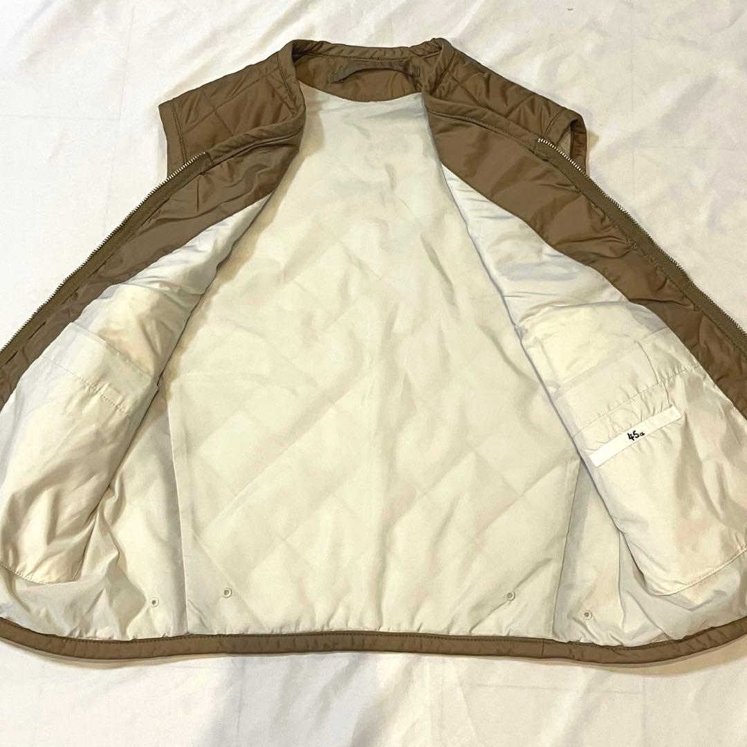 美品⭐️45R ナイロンキルティングベスト　プリマロフトサイズ1