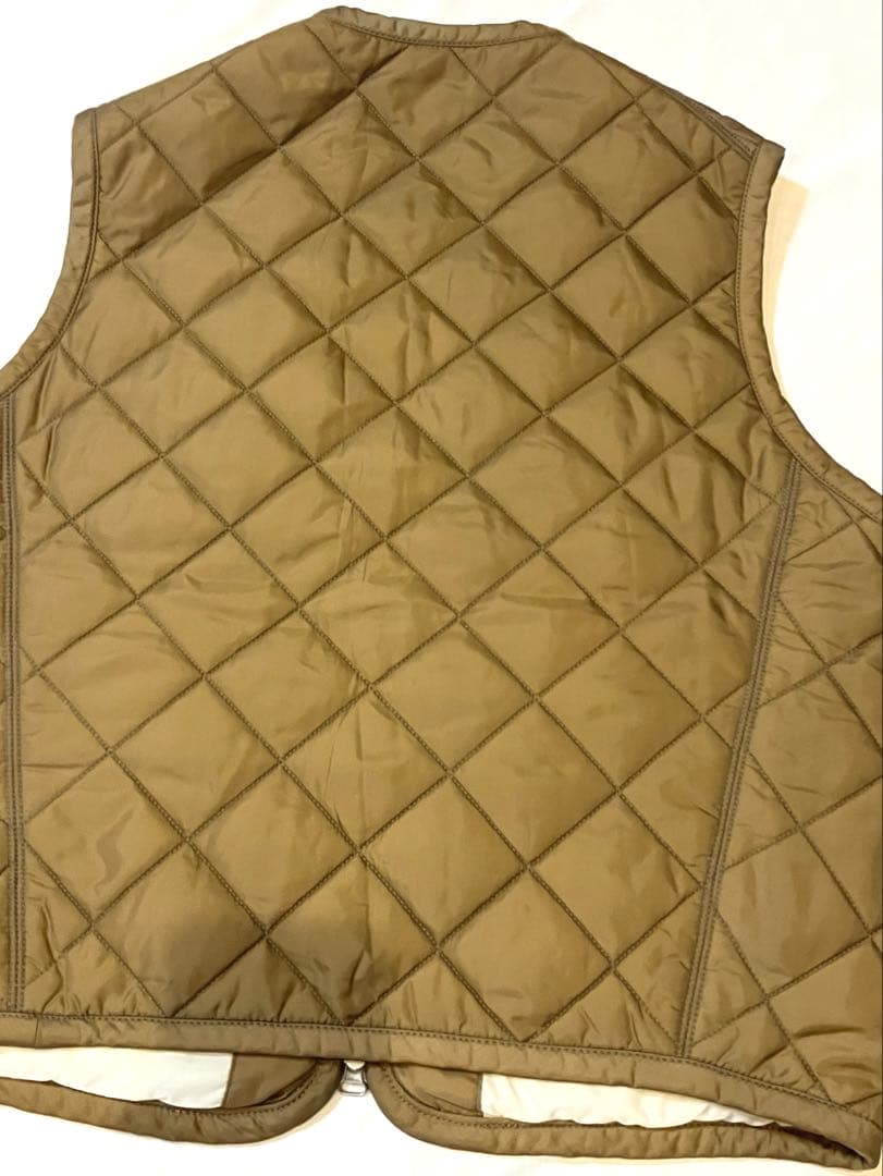 美品⭐️45R ナイロンキルティングベスト　プリマロフトサイズ1