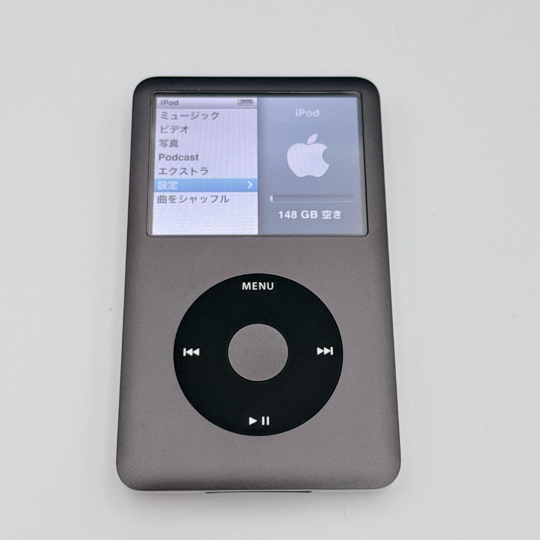 【極美品】iPod Classic 160GB MC297J スペースグレイ