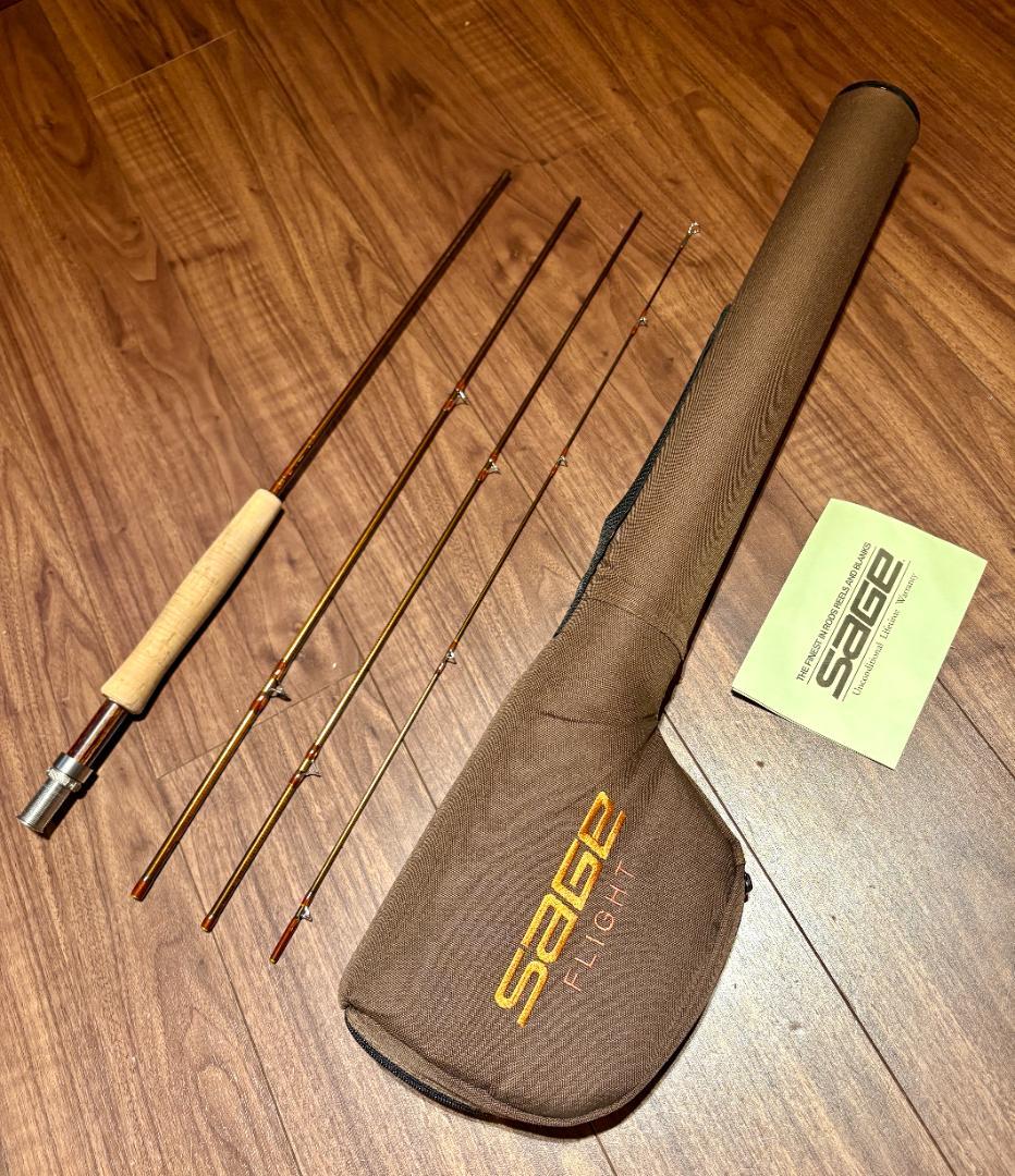 【最終価格】SAGE FLIGHT 370-4 7’0” #3 小渓流、源流向け