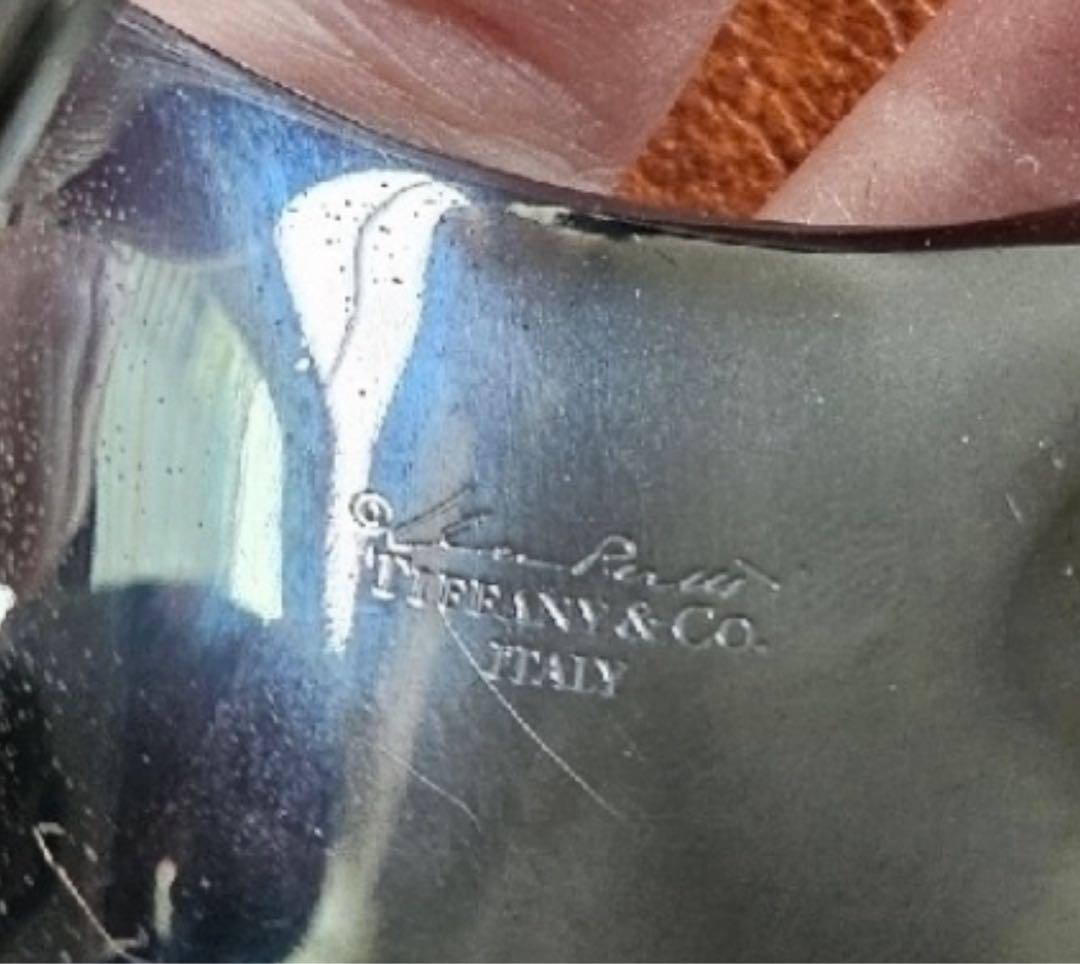 最終【当方最安値】ティファニー スモール ボーンカフ ルテニウム