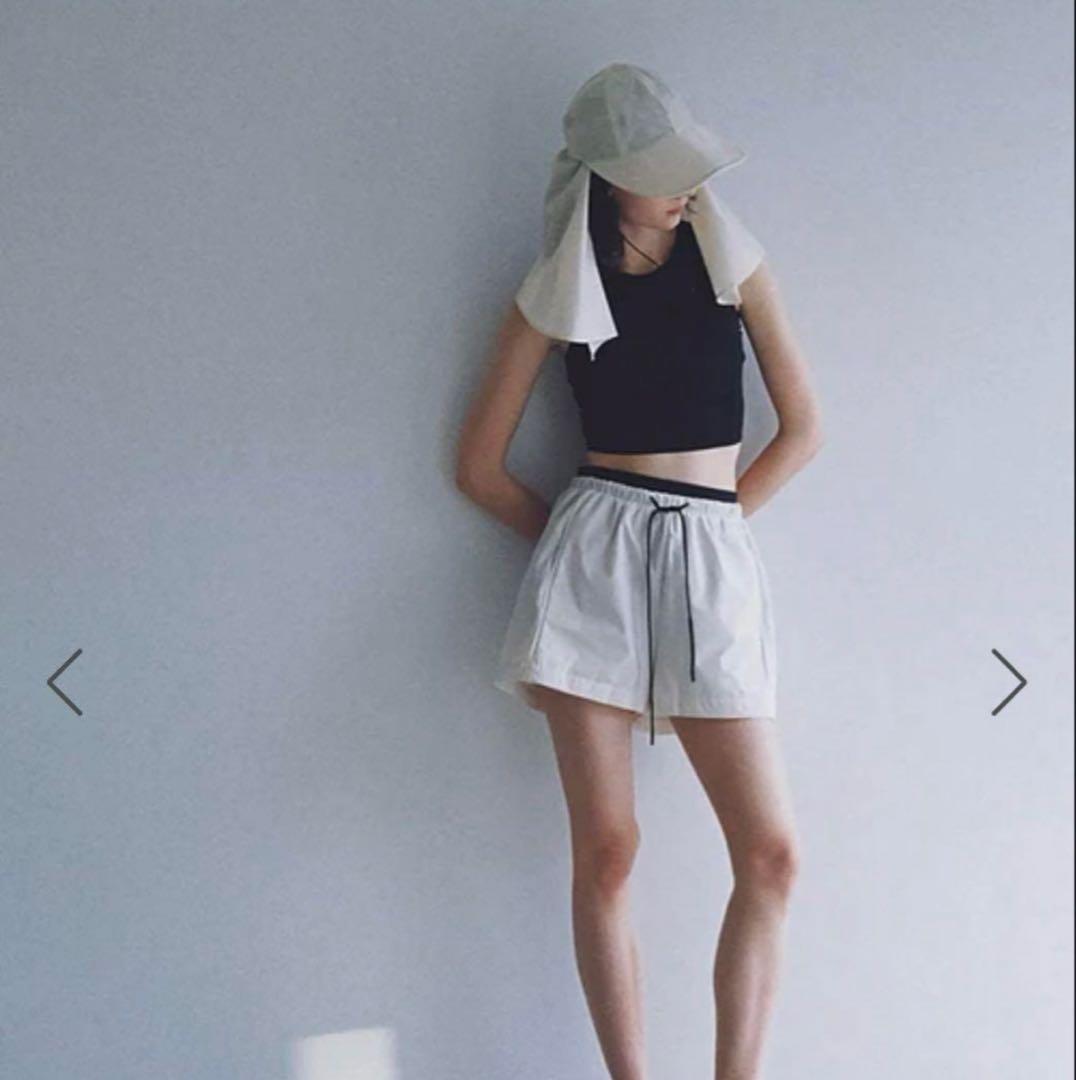 アダムエロペ Speedo SUN CAP オフホワイト