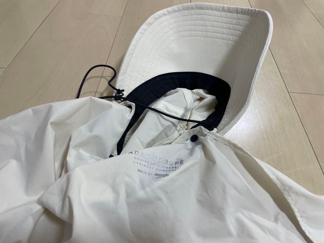 アダムエロペ Speedo SUN CAP オフホワイト