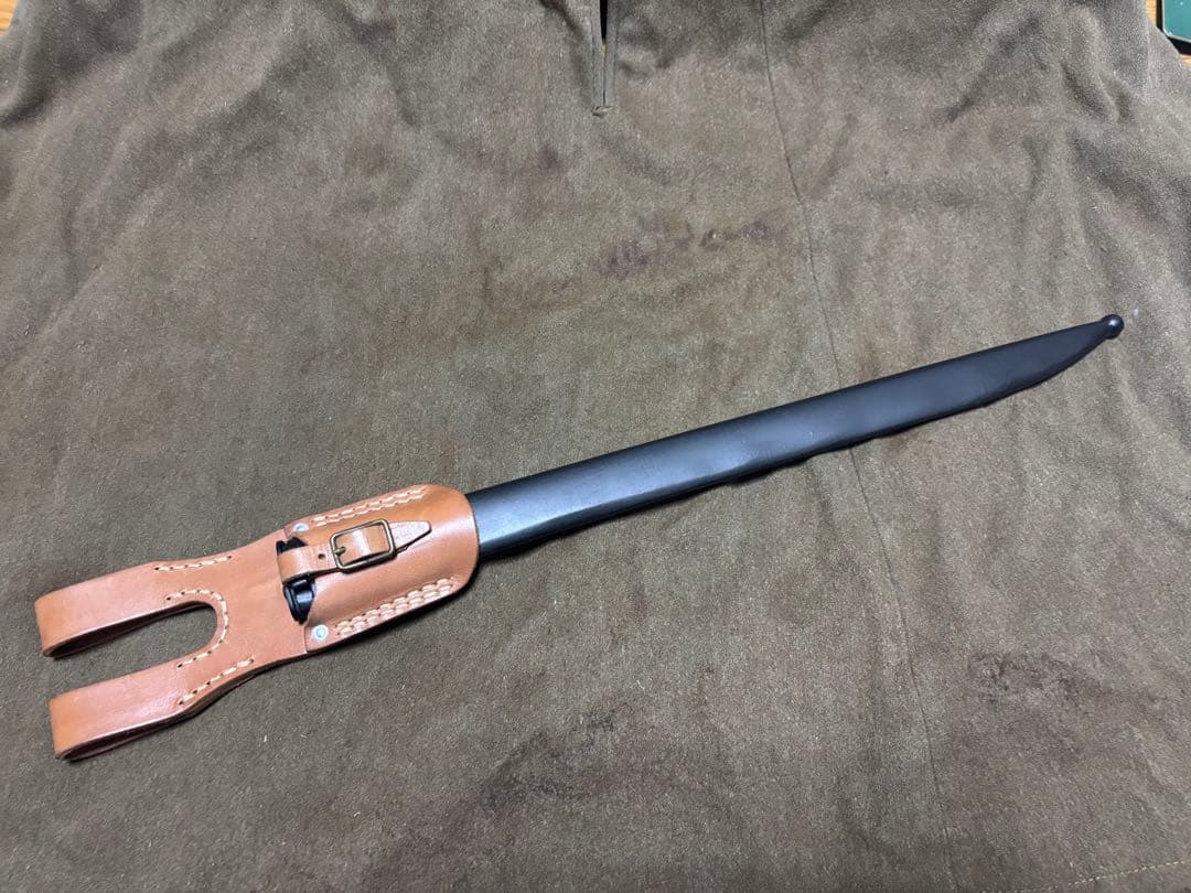 旧日本軍 三十年式銃剣 三八式歩兵銃 中田商店剣差付き